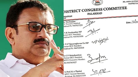 കത്ത് വിവാദം: കെ. മുരളീധരനെ സ്ഥാനാര്ഥിയാക്കണമെന്ന് ആവശ്യപ്പെട്ട് ഡിസിസി കൈമാറിയ കത്ത് ഔദ്യോഗികം; ഒപ്പിട്ടത് എട്ടുപേര്