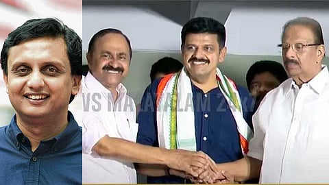 "ശാഖയ്ക്ക് കാവൽ നിൽക്കണമെന്ന് തോന്നിയാൽ KPCC പ്രസിഡന്റുണ്ട്, RSS നേതാക്കളെ പൂവിട്ടു പൂജിക്കണമെങ്കിൽ പ്രതിപക്ഷ നേതാവ് കൂടെയുണ്ട്"
