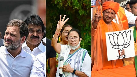 ഉപതെരഞ്ഞെടുപ്പ്: ദക്ഷിണേന്ത്യയിൽ കോൺഗ്രസ് ആധിപത്യം, യുപിയില് ശക്തി തെളിയിച്ച് ബിജെപി, ബംഗാളില് തൃണമൂൽ മേധാവിത്വം
