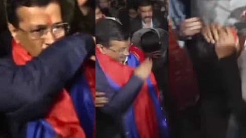 അരവിന്ദ് കെജ്രിവാളിന്റെ മുഖത്ത് മലിനജലമൊഴിച്ചു; ആക്രമണത്തിന് പിന്നില് ബിജെപിയെന്ന് ആം ആദ്മി പാര്ട്ടി