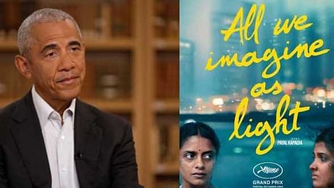 ഒബാമയുടെ പ്രിയ ചിത്രങ്ങളിൽ ആദ്യം ഇടം പിടിച്ച് 'ഓൾ വീ ഇമാജിൻ ആസ് ലൈറ്റ്'; നന്ദി പറഞ്ഞ് താരങ്ങൾ