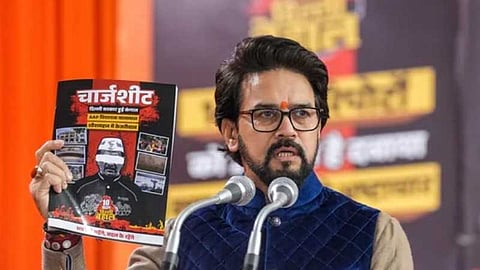 "വായു മലിനീകരണം, യമുനയിലെ വിഷപ്പത, അഴിമതിക്കേസുകൾ"; ആംആദ്മി സർക്കാരിനെതിരെ കുറ്റപത്രം പ്രസിദ്ധീകരിച്ച് ബിജെപി