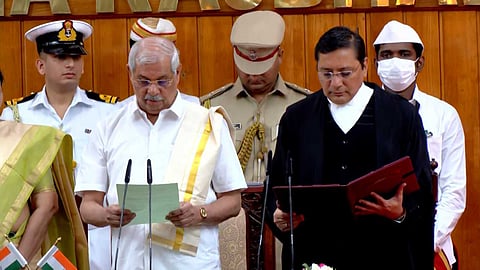 കേരളത്തിൻ്റെ 23ാമത് ഗവർണറായി രാജേന്ദ്ര അർലേക്കർ; സത്യപ്രതിജ്ഞ ചെയ്ത് ചുമതലയേറ്റു