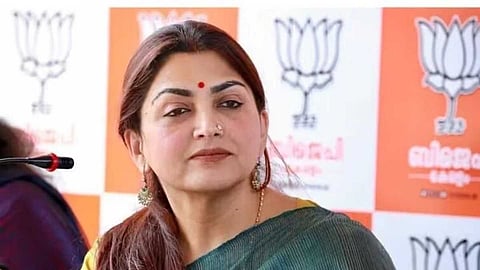 അണ്ണാ സർവകലാശാലയിലെ ലൈംഗികാതിക്രമ കേസിൽ പ്രതിഷേധ പ്രകടനം; നടി ഖുശ്ബു കസ്റ്റഡിയിൽ