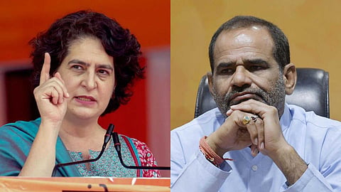 'ഡൽഹി റോഡുകൾ പ്രിയങ്ക ഗാന്ധിയുടെ കവിളുകൾ പോലെ മിനുസമുള്ളതാക്കും'; വിവാദ പരാമർശവുമായി ബിജെപി നേതാവ്