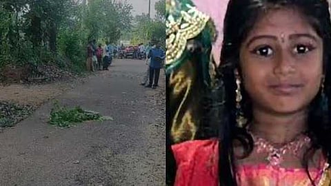 വീടിന് മുന്നിൽ വച്ച് രണ്ടാം ക്ലാസുകാരിക്ക് ദാരുണാന്ത്യം; നോവായി കൃഷ്ണേന്ദു
