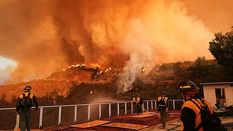 ലോസ് ആഞ്ചലസിൽ പടരുന്ന കാട്ടുതീയും, പുകയുന്ന രാഷ്ട്രീയ വിവാദങ്ങളും