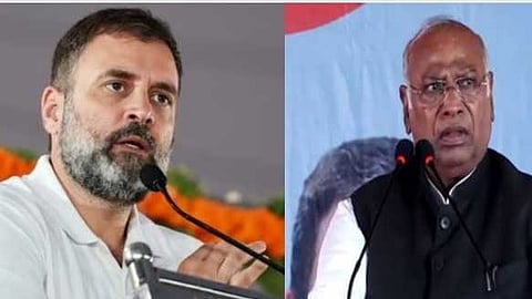 അദാനിയേയും അംബാനിയേയും വിമർശിച്ച് രാഹുൽ; മോദിക്കും ബിജെപിക്കുമെതിരെ ആഞ്ഞടിച്ച് കോൺഗ്രസിൻ്റെ ജയ് ബാപ്പു ജയ് ഭീം ജയ് സംവിധാൻ റാലി