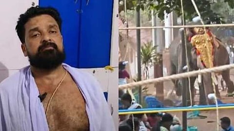 ആന എഴുന്നള്ളിപ്പ് ആചാരമല്ല, ആനയ്ക്ക് പകരം രഥം ഉപയോഗിക്കുന്നത് പരിഗണിക്കണം: മണക്കുളങ്ങര ക്ഷേത്രം മേൽശാന്തി