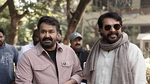 സ്റ്റൈലിഷ് ലുക്കില് മമ്മൂട്ടിക്കൊപ്പം മോഹന്ലാല്; മഹേഷ് നാരായണന് ചിത്രത്തിന്റെ ലൊക്കേഷന് ചിത്രങ്ങള് വൈറല്