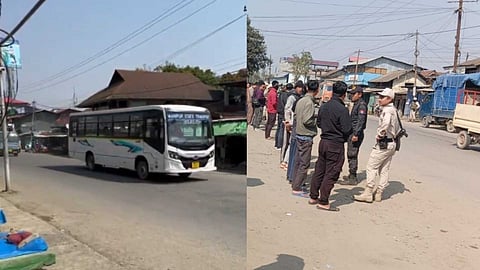 മണിപ്പൂരിൽ ബസ് സർവീസ് തുടങ്ങിയതിന് പിന്നാലെ വ്യാപക പ്രതിഷേധം; സുരക്ഷാ സേനയുമായുണ്ടായ ഏറ്റുമുട്ടലിൽ ഒരാൾ മരിച്ചു