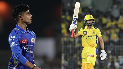 IPL 2025 | CSK vs MI | ചെന്നൈയ്ക്ക് സൂപ്പർ തുടക്കം;മുംബൈയെ പരാജയപ്പെടുത്തിയത് 4 വിക്കറ്റിന്; അരങ്ങേറ്റ മത്സരത്തില് 3 വിക്കറ്റുമായി വിഘ്നേഷ് പുത്തൂർ