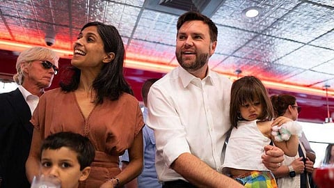 പങ്കാളിയുടെ നാട്ടിലേക്ക് യുഎസ് വൈസ് പ്രസിഡന്റ്; ജെ.ഡി. വാൻസ് ഇന്ന് ഇന്ത്യയില്