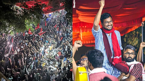 ജെഎൻയു വിദ്യാർഥി യൂണിയൻ തെരഞ്ഞെടുപ്പ്: AISA- DSF സഖ്യത്തിന് ജയം; 10 വർഷങ്ങള്ക്ക് ശേഷം സെന്ട്രല് പാനലില് ABVPക്ക് സീറ്റ്