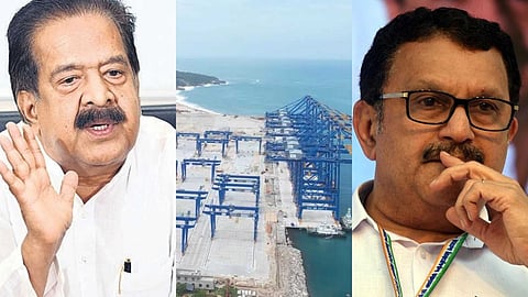 വിഴിഞ്ഞം തുറമുഖം: "പദ്ധതി ഉമ്മൻ ചാണ്ടിയുടെ കുഞ്ഞ് ", ചരിത്രം വളച്ചൊടിച്ചെന്ന് കോൺഗ്രസ് നേതാക്കൾ