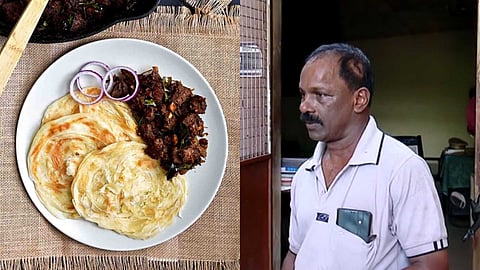 പൊറോട്ട ചോദിച്ചിട്ട് കിട്ടിയില്ല; കൊല്ലത്ത് കടയുടമയുടെ തലയ്ക്കടിച്ച് യുവാവ്