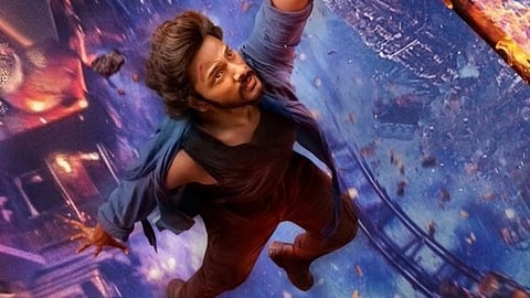 തേജ സജ്ജയുടെ 'മിറായ്' പോസ്റ്റർ
