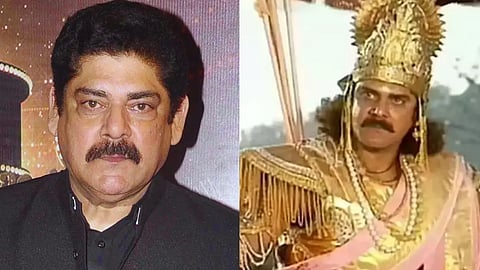 .മഹാഭാരതം ടി.വി സീരിയലിൽ കർണനായി അഭിനയിച്ച പങ്കജ് ധീറും അദ്ദേഹത്തിന്റെ മഹാഭാരത്തിലെ രംഗങ്ങളിലൊന്നും