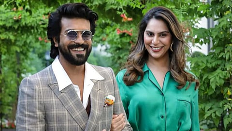തെന്നിന്ത്യൻ സൂപ്പർതാരം രാം ചരണും ഭാര്യ ഉപാസന കാമിനേനിയും