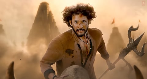 എസ്.എസ്.രാജമൗലിയുടെ വാരണാസി ട്രെയിലറിൽ മഹേഷ്ബാബു സ്ക്രീൻഗ്രാബ്