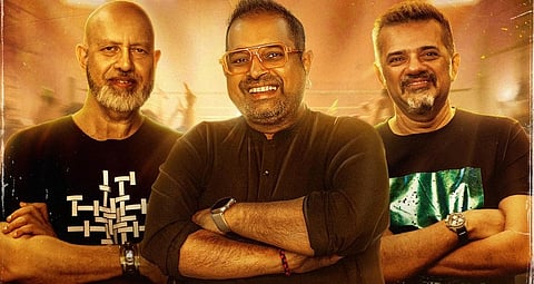 ശങ്കർ എഹ്സാൻ ലോയ് സംഗീതത്രയം 'ചത്താ പച്ചാ' പോസ്റ്ററിൽ