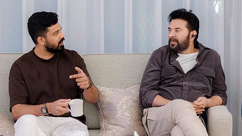 മമ്മൂട്ടിക്കൊപ്പം നന്ദഗോവിന്ദം ഭജൻസിലെ നവീൻ മോഹൻ