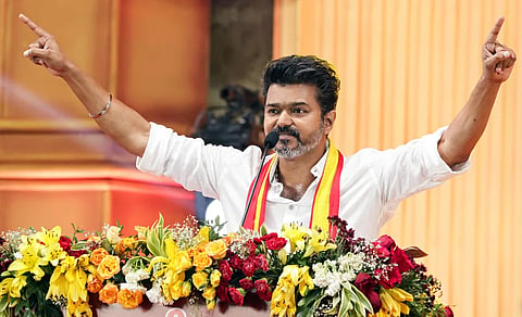 വിജയ് രാഷ്ട്രീയ യോഗത്തിൽ