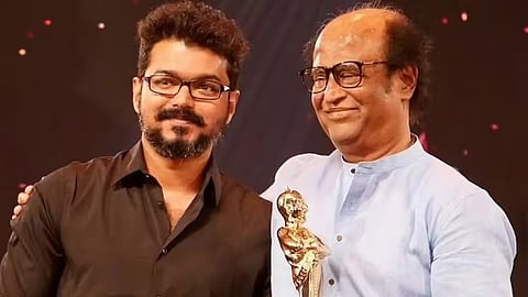 വിജയ് യും രജനികാന്തും