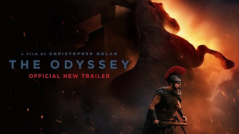 'ദ് ഒഡീസി' ട്രെയിലർ റിലീസ് പോസ്റ്റർ