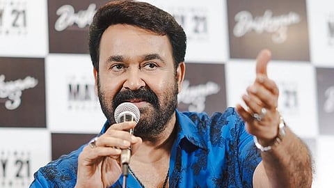 ദൃശ്യം 3 റിലീസിന് മുന്നോടിയായുള്ള പത്രസമ്മേളനത്തിൽ മോഹൻലാൽ സംസാരിക്കുന്നു