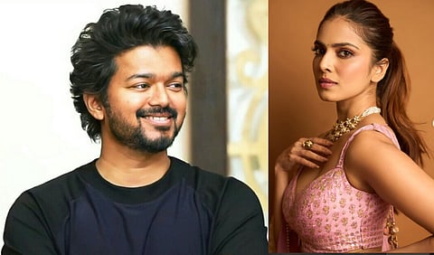 വിജയ്,മാളവിക മോഹനൻ
