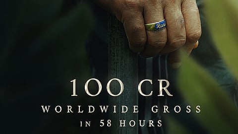 'ദൃശ്യം 3' 100 കോടി നേട്ടത്തിന്റെ പോസ്റ്റർ