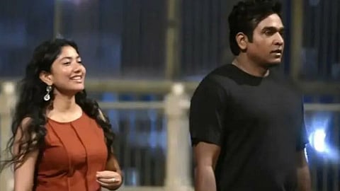 മണിരത്നം സംവിധാനം ചെയ്യുന്ന പുതിയ ചിത്രത്തിന്റെ കൊൽക്കത്തയിലെ ഷൂട്ടിങ്ങിനിടെ വിജയ് സേതുപതിയും സായ് പല്ലവിയും