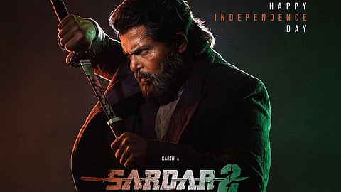 'സർദാർ 2' സ്വാതന്ത്ര്യദിന സ്പെഷൽ പോസ്റ്റർ