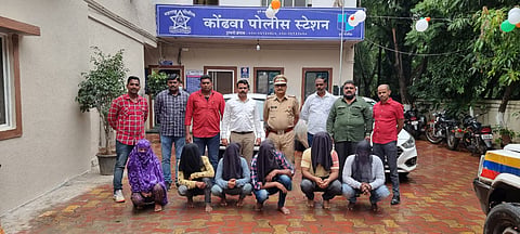 ‘हनीट्रॅप’ टोळी जेरबंद; तरुणीसह ६ जणांना ठोकल्या बेड्या