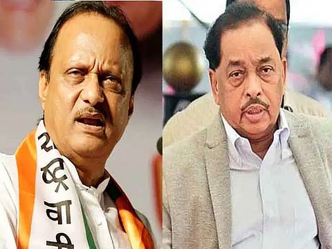 अजित पवार- नारायण राणे