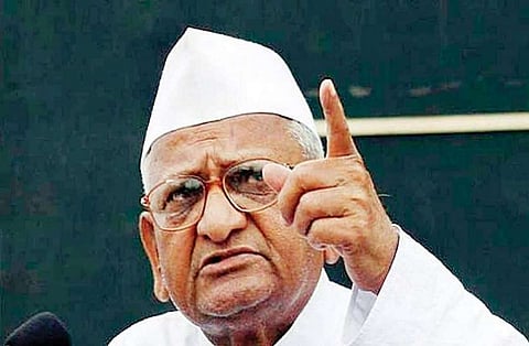 अण्णा हजारे पुन्हा आंदोलनाच्या पावित्र्यात