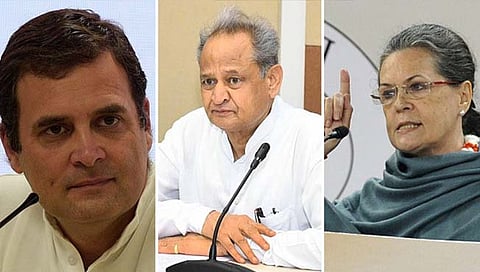 राजस्थानमधील मतभेद संपुष्टात आणण्यासाठी काँग्रेसची कसरत सुरु