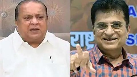 हसन मुश्रीफ आणि किरीट सोमय्या