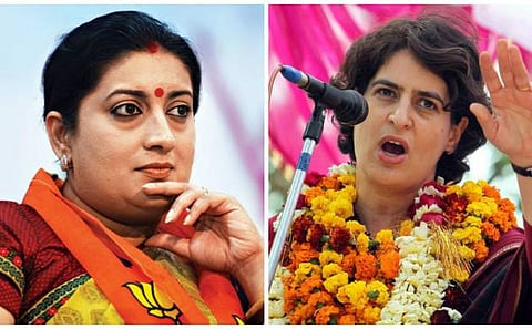 प्रियांका गांधी भाजप नेत्या स्मृती इराणींना देणार चॅलेंज?