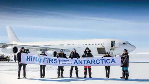airbus a 30 : अंटार्क्टिकावर प्रथमच उतरले ‘एअरबस ए-340’!
