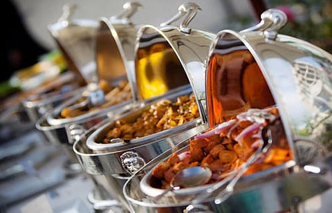 Happy days for the catering business