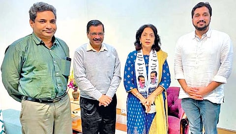 गोव्यात राजकीय भूकंप, भाजप आमदार एलिना साल्ढाणा यांचा ‘आप’मध्ये प्रवेश