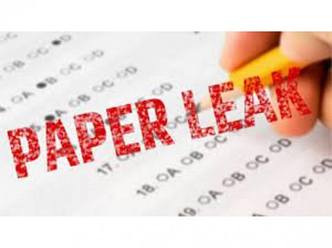 Paper leak