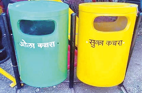 Large housing societies are required to dispose of wet waste