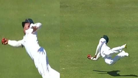 Keegan Petersen’s catch : चर्चा किगन पीटरसनच्या अफलातून कॅचची