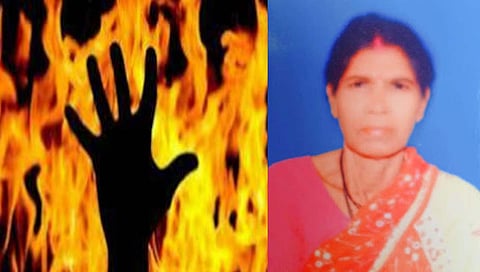 चंद्रपूर : चारित्र्यावर संशय घेत वृद्ध पत्नीला ७४ वर्षीय पतीने जिवंत जाळले