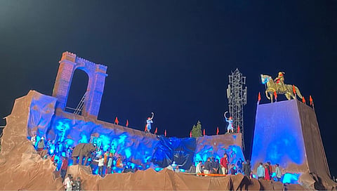 नाशिक : हिरावाडी शिवजन्मोत्सव देखाव्याची ‘इंटरनॅशनल जिनियस बुक’ने घेतली नोंद