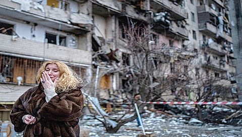 Russia Ukraine war : युक्रेनचा शरणागतीस नकार; अखेरपर्यंत लढणार