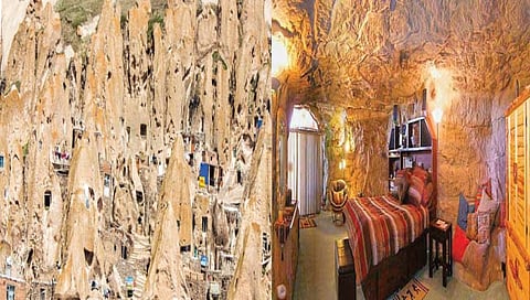 सातशे वर्षांपासून पक्ष्यांच्या घरट्यांसारख्या घरात निवास!